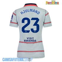 Camisa de time de futebol Atletico Madrid Morten Hjulmand #23 Replicas 3º Equipamento Feminina 2026-27 Manga Curta
